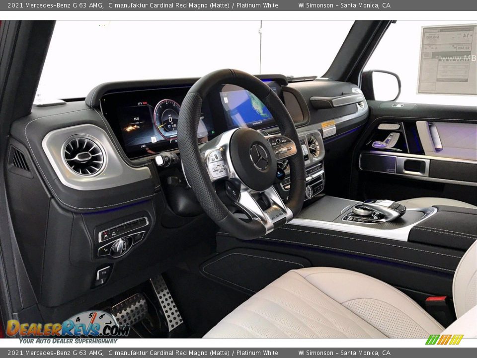 Front Seat of 2021 Mercedes-Benz G 63 AMG Photo #4