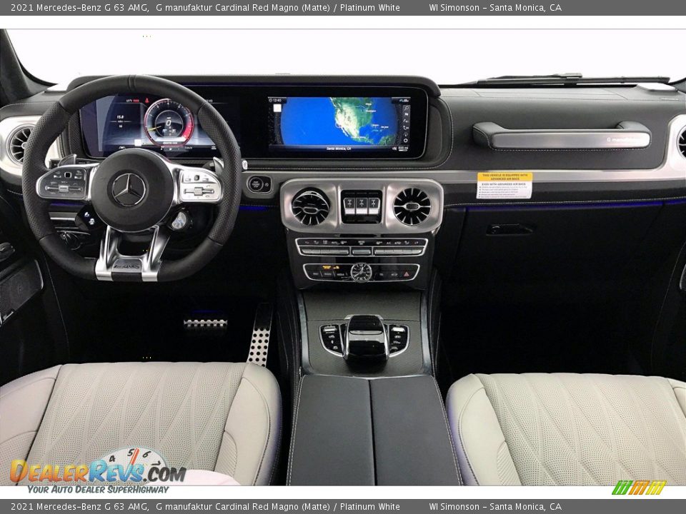 Dashboard of 2021 Mercedes-Benz G 63 AMG Photo #6