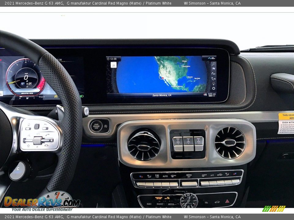Controls of 2021 Mercedes-Benz G 63 AMG Photo #7