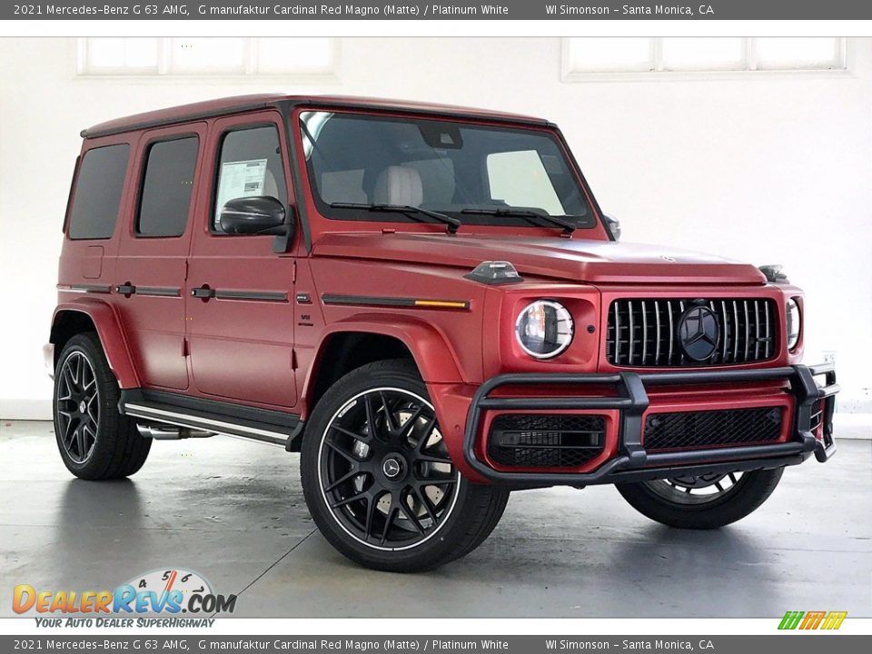 Front 3/4 View of 2021 Mercedes-Benz G 63 AMG Photo #12