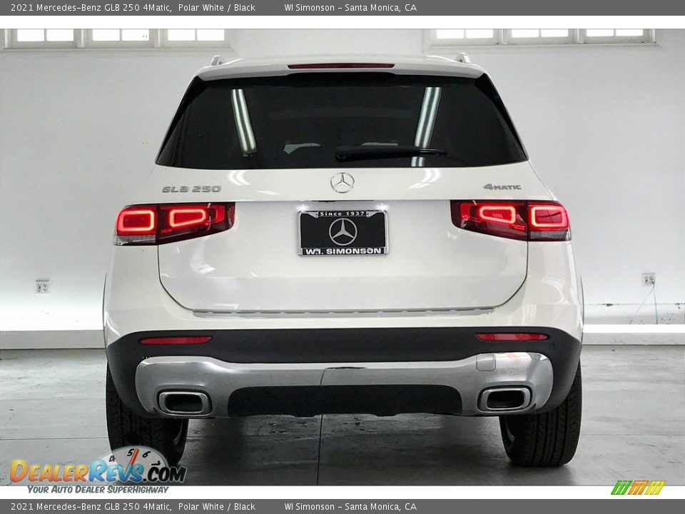 2021 Mercedes-Benz GLB 250 4Matic Polar White / Black Photo #3