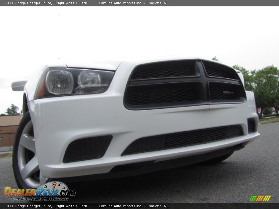 2011 Dodge Charger Police Bright White / Black Photo #2