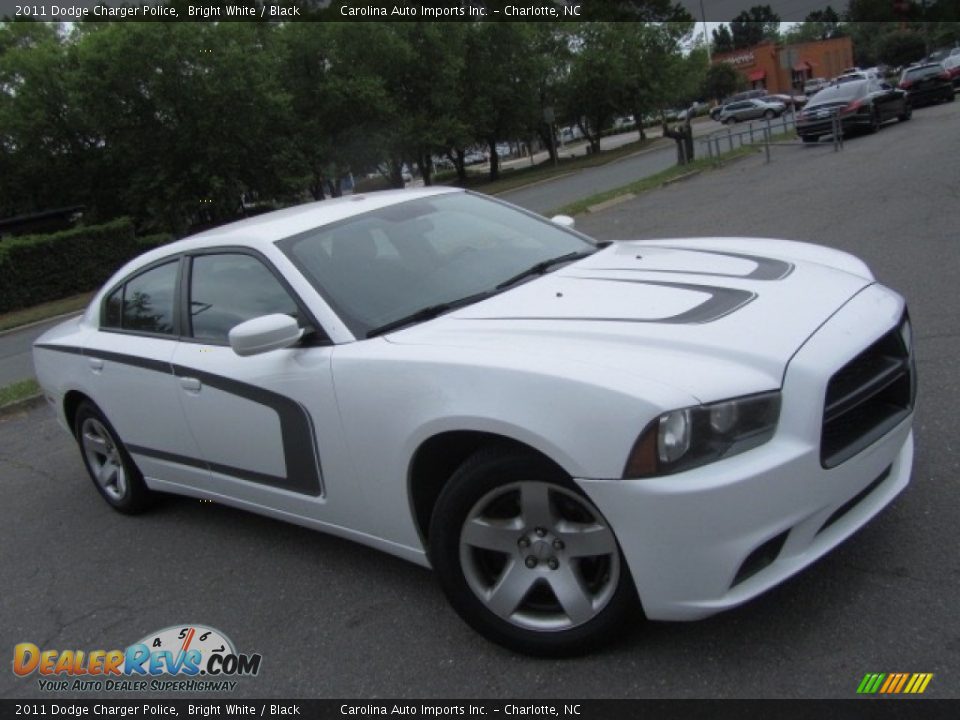 2011 Dodge Charger Police Bright White / Black Photo #3