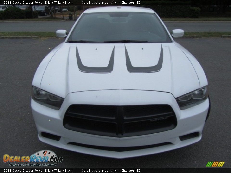 2011 Dodge Charger Police Bright White / Black Photo #5