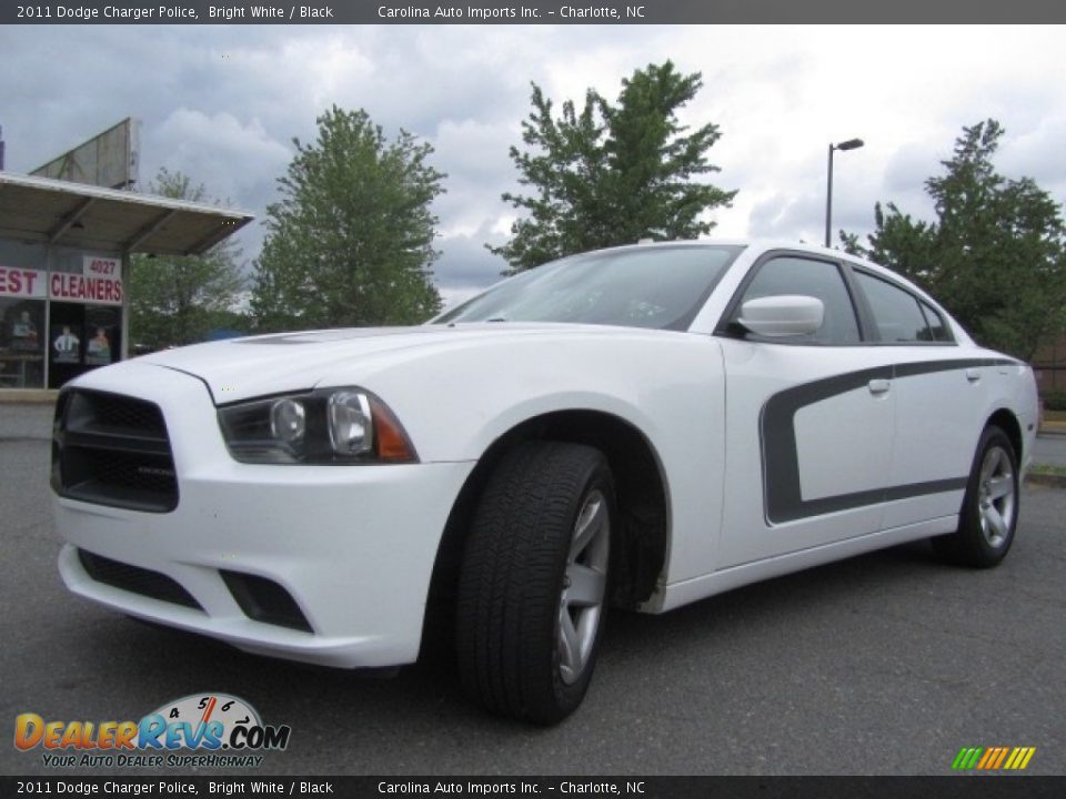2011 Dodge Charger Police Bright White / Black Photo #6
