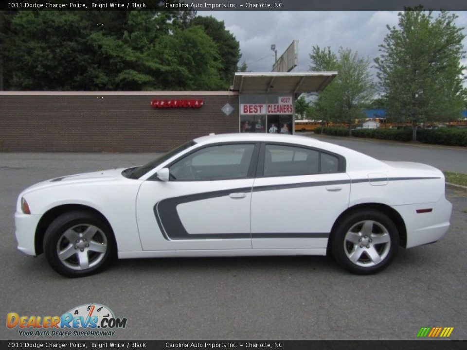 2011 Dodge Charger Police Bright White / Black Photo #7