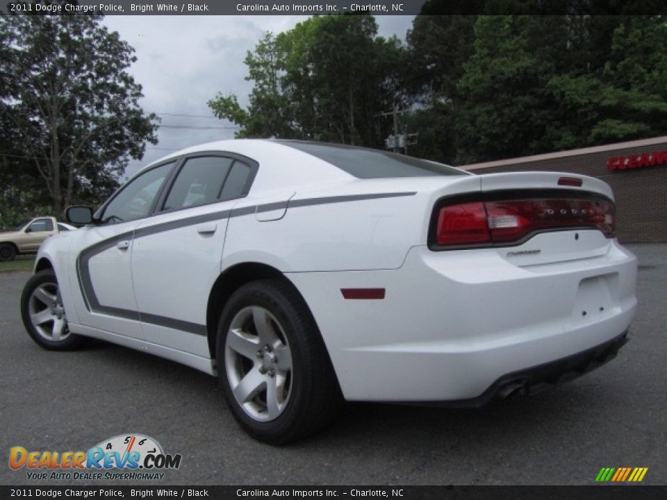 2011 Dodge Charger Police Bright White / Black Photo #8