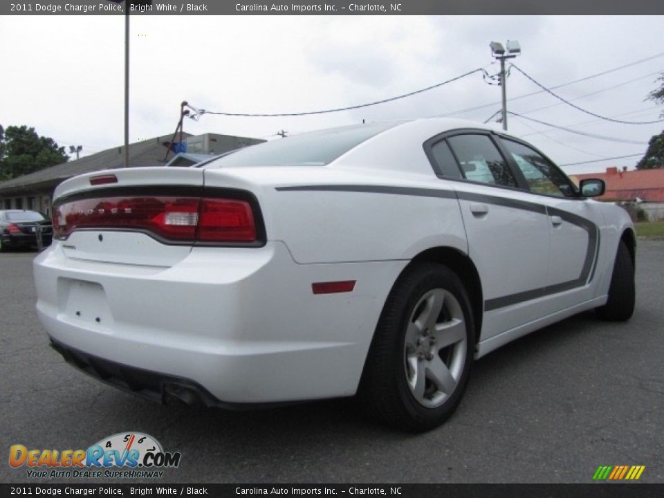2011 Dodge Charger Police Bright White / Black Photo #10