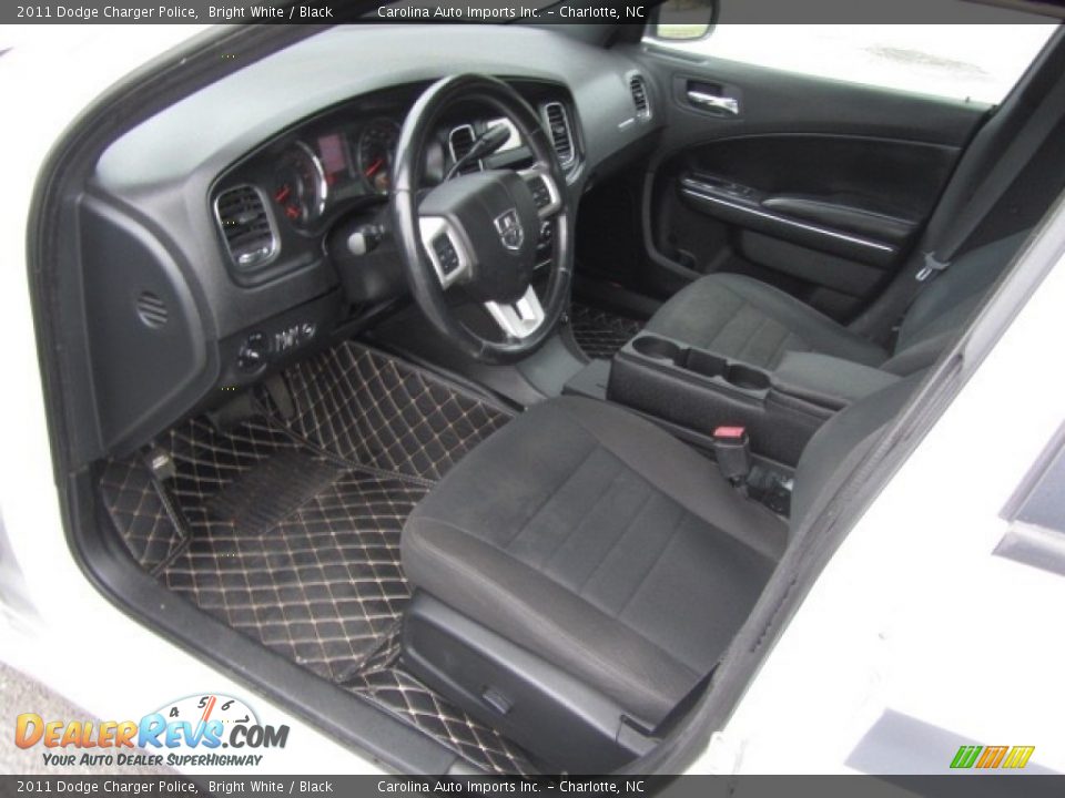 2011 Dodge Charger Police Bright White / Black Photo #16