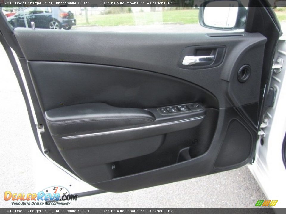 2011 Dodge Charger Police Bright White / Black Photo #17