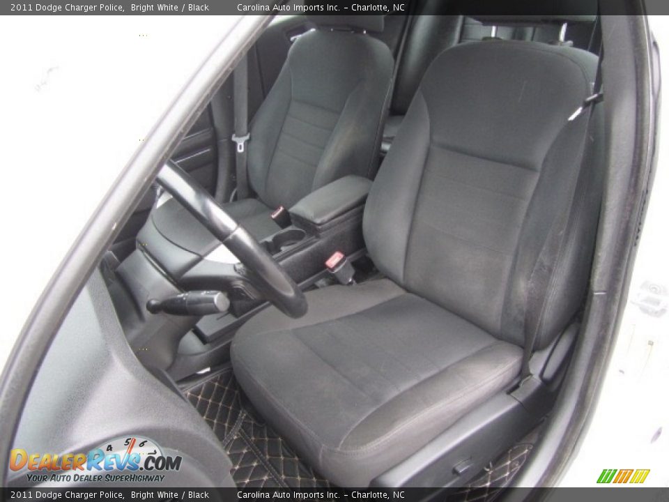 2011 Dodge Charger Police Bright White / Black Photo #18