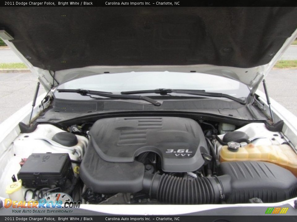 2011 Dodge Charger Police Bright White / Black Photo #25