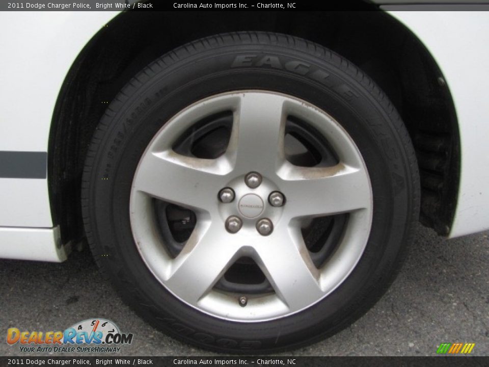 2011 Dodge Charger Police Bright White / Black Photo #26