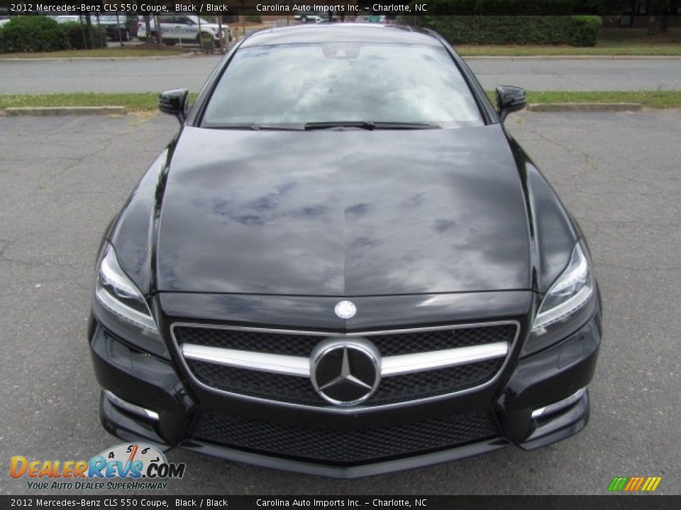 2012 Mercedes-Benz CLS 550 Coupe Black / Black Photo #5