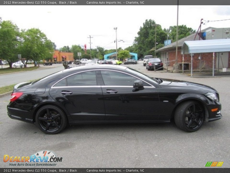 2012 Mercedes-Benz CLS 550 Coupe Black / Black Photo #11