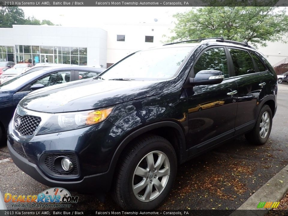 2013 Kia Sorento LX AWD Baltic Blue / Black Photo #1