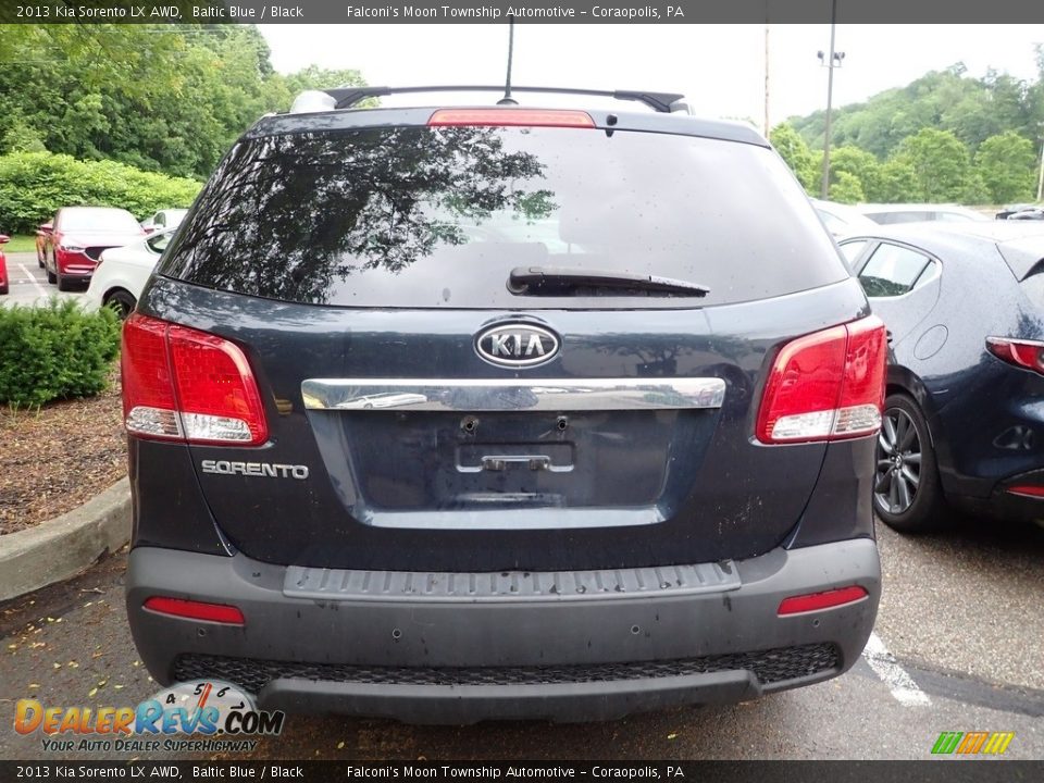 2013 Kia Sorento LX AWD Baltic Blue / Black Photo #3