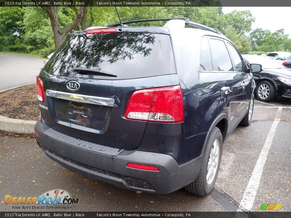 2013 Kia Sorento LX AWD Baltic Blue / Black Photo #4