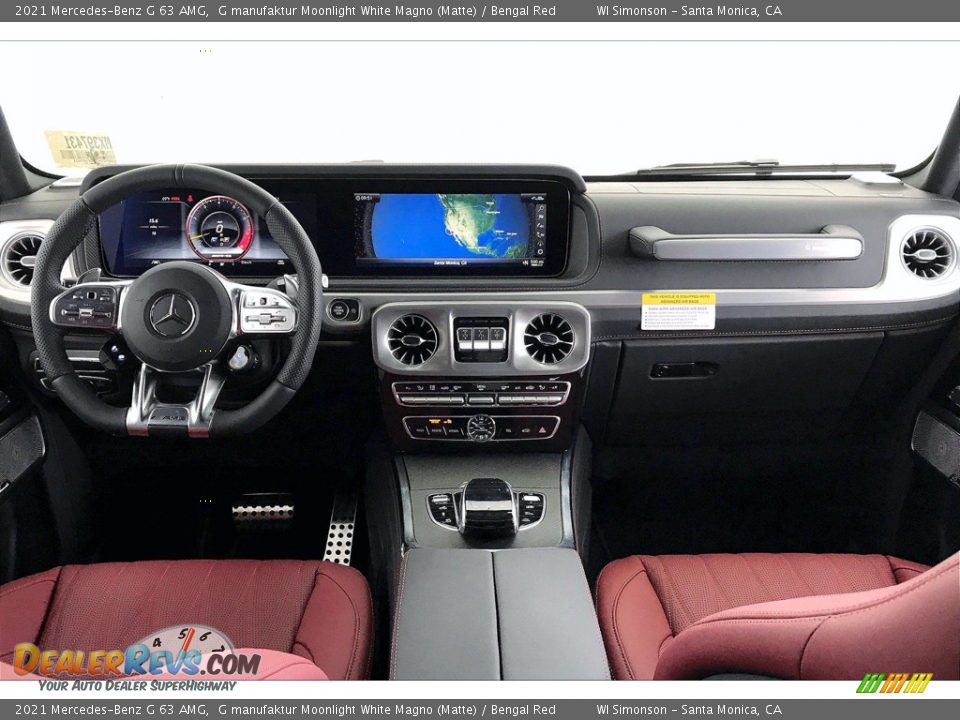 Dashboard of 2021 Mercedes-Benz G 63 AMG Photo #6