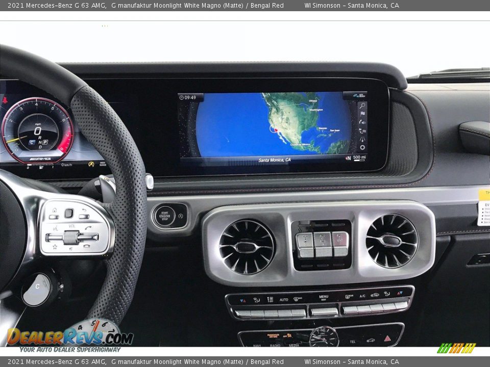 Controls of 2021 Mercedes-Benz G 63 AMG Photo #7