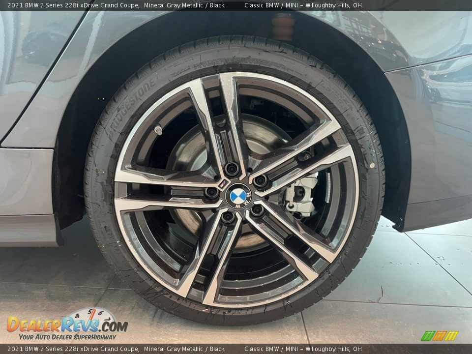 2021 BMW 2 Series 228i xDrive Grand Coupe Mineral Gray Metallic / Black Photo #5