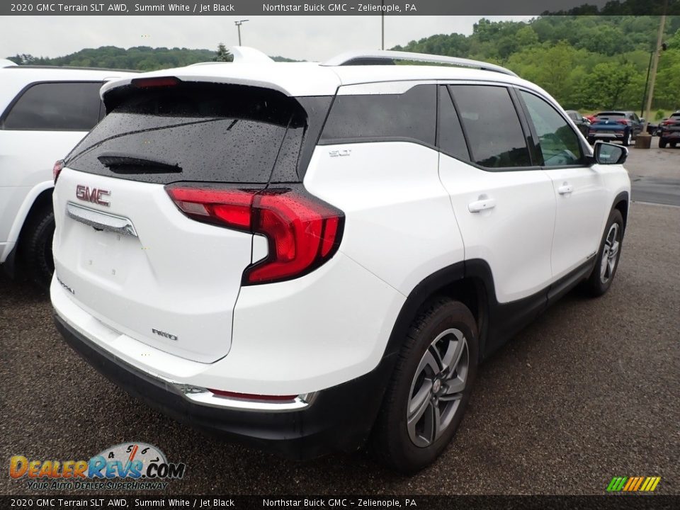 2020 GMC Terrain SLT AWD Summit White / Jet Black Photo #6