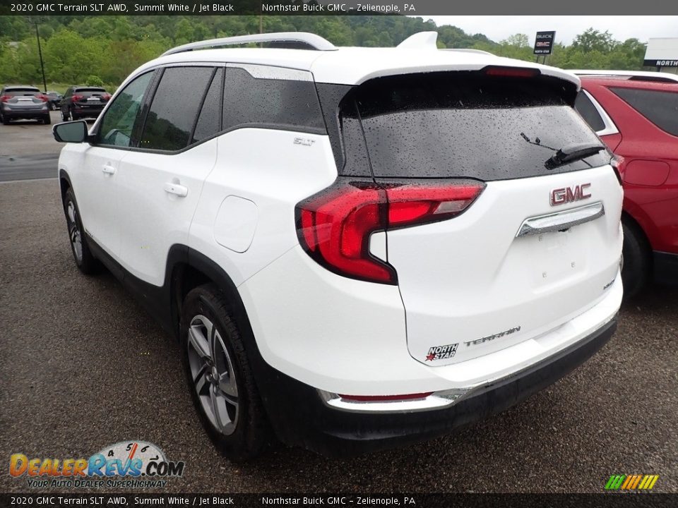 2020 GMC Terrain SLT AWD Summit White / Jet Black Photo #8