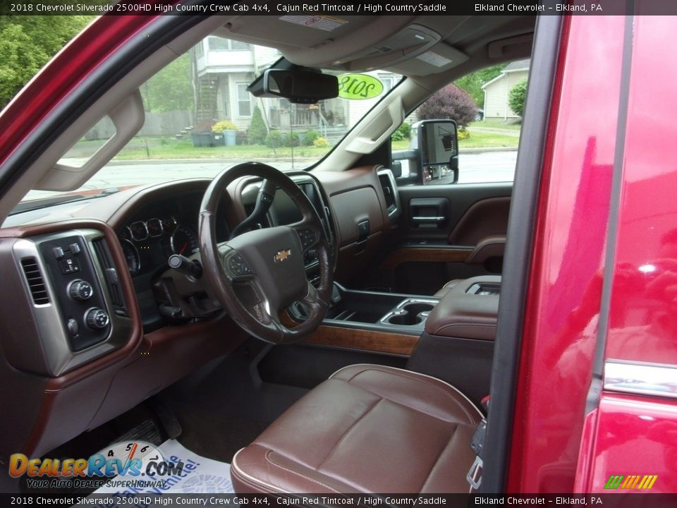 2018 Chevrolet Silverado 2500HD High Country Crew Cab 4x4 Cajun Red Tintcoat / High Country Saddle Photo #15