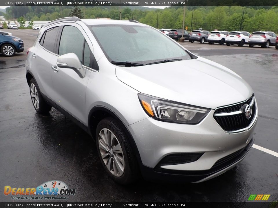 2019 Buick Encore Preferred AWD Quicksilver Metallic / Ebony Photo #4