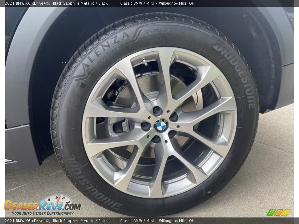 2021 BMW X6 xDrive40i Wheel Photo #5