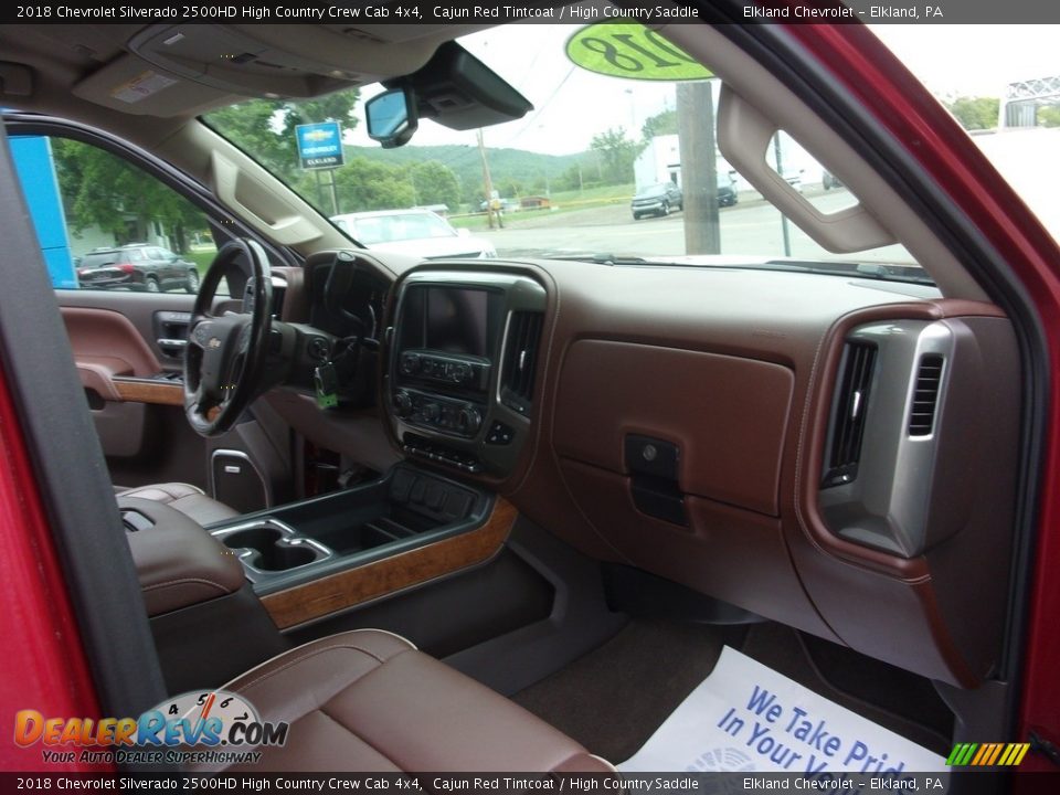 2018 Chevrolet Silverado 2500HD High Country Crew Cab 4x4 Cajun Red Tintcoat / High Country Saddle Photo #20