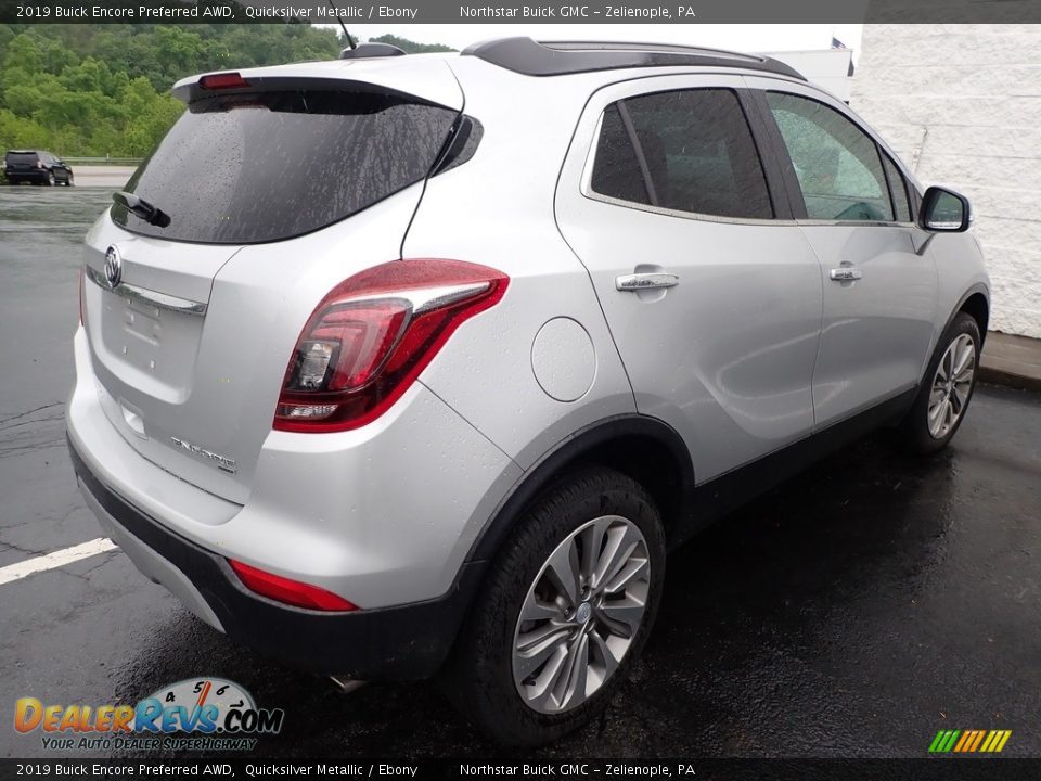 2019 Buick Encore Preferred AWD Quicksilver Metallic / Ebony Photo #7