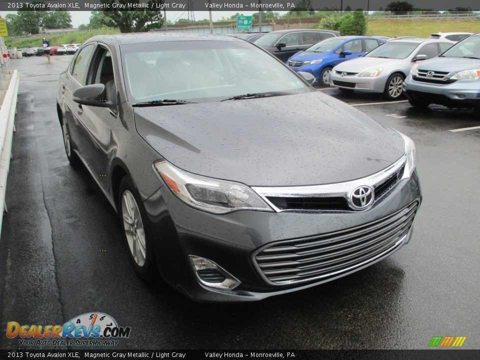 2013 Toyota Avalon XLE Magnetic Gray Metallic / Light Gray Photo #7