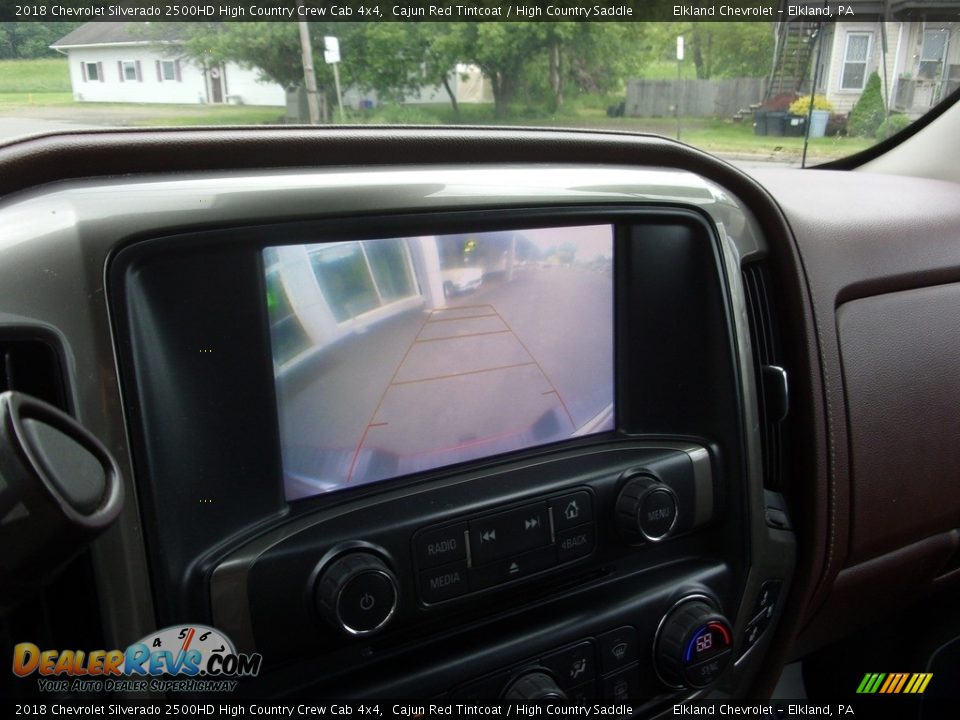 2018 Chevrolet Silverado 2500HD High Country Crew Cab 4x4 Cajun Red Tintcoat / High Country Saddle Photo #31