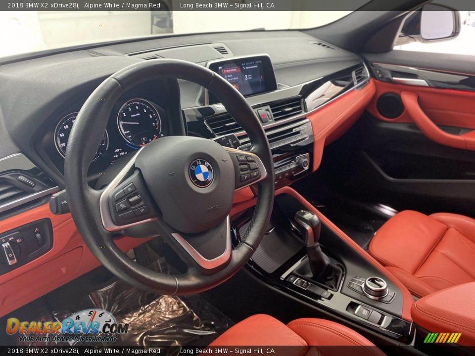 Magma Red Interior - 2018 BMW X2 xDrive28i Photo #16
