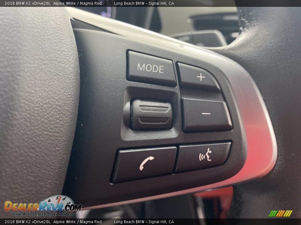 2018 BMW X2 xDrive28i Steering Wheel Photo #20