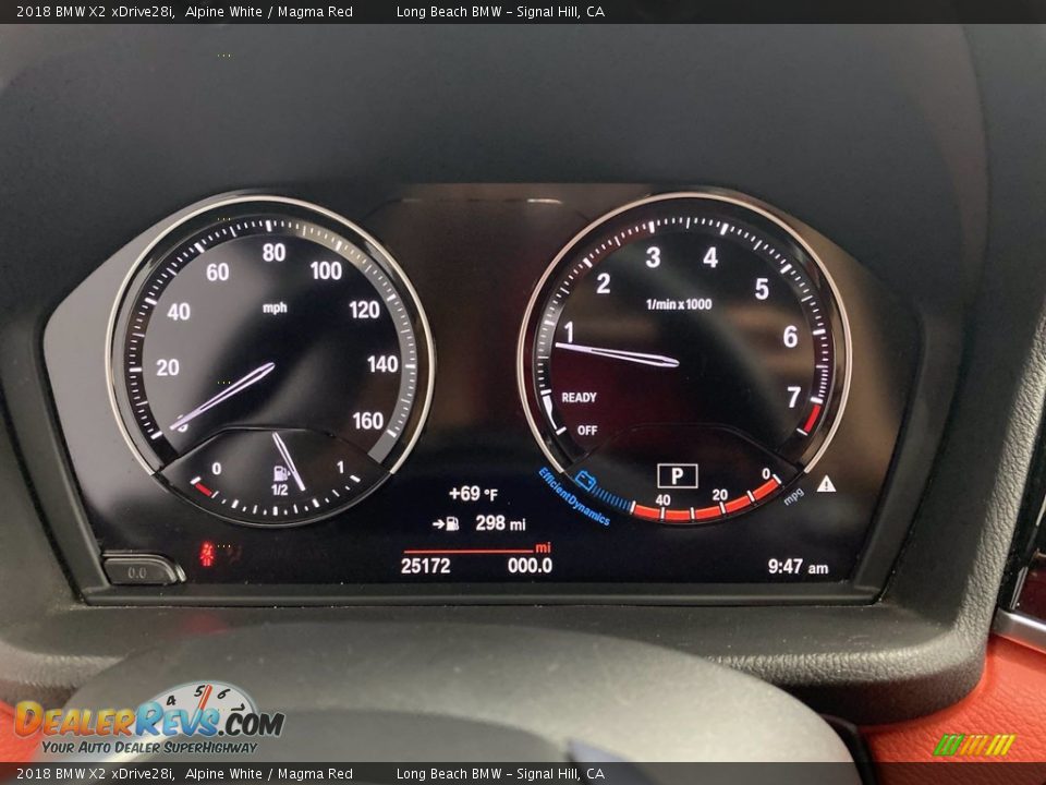 2018 BMW X2 xDrive28i Gauges Photo #21