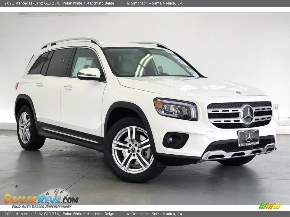 2021 Mercedes-Benz GLB 250 Polar White / Macchiato Beige Photo #12