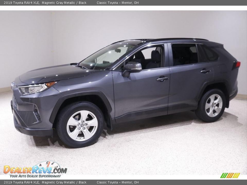 2019 Toyota RAV4 XLE Magnetic Gray Metallic / Black Photo #3