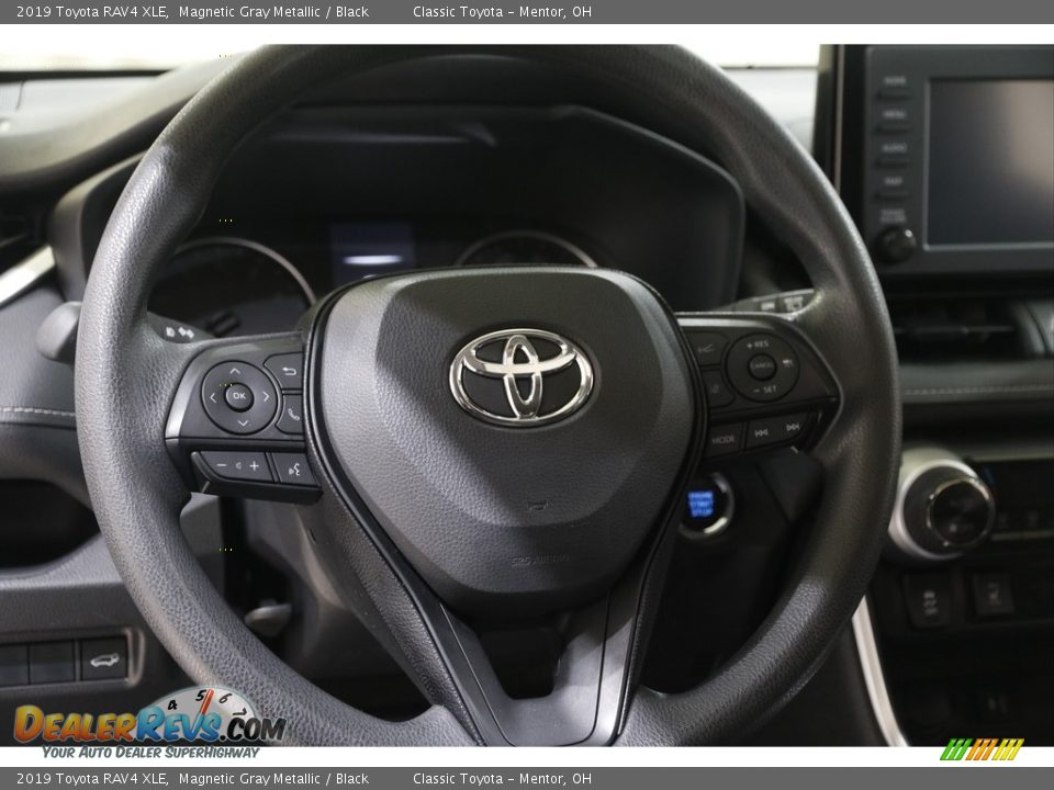 2019 Toyota RAV4 XLE Magnetic Gray Metallic / Black Photo #7
