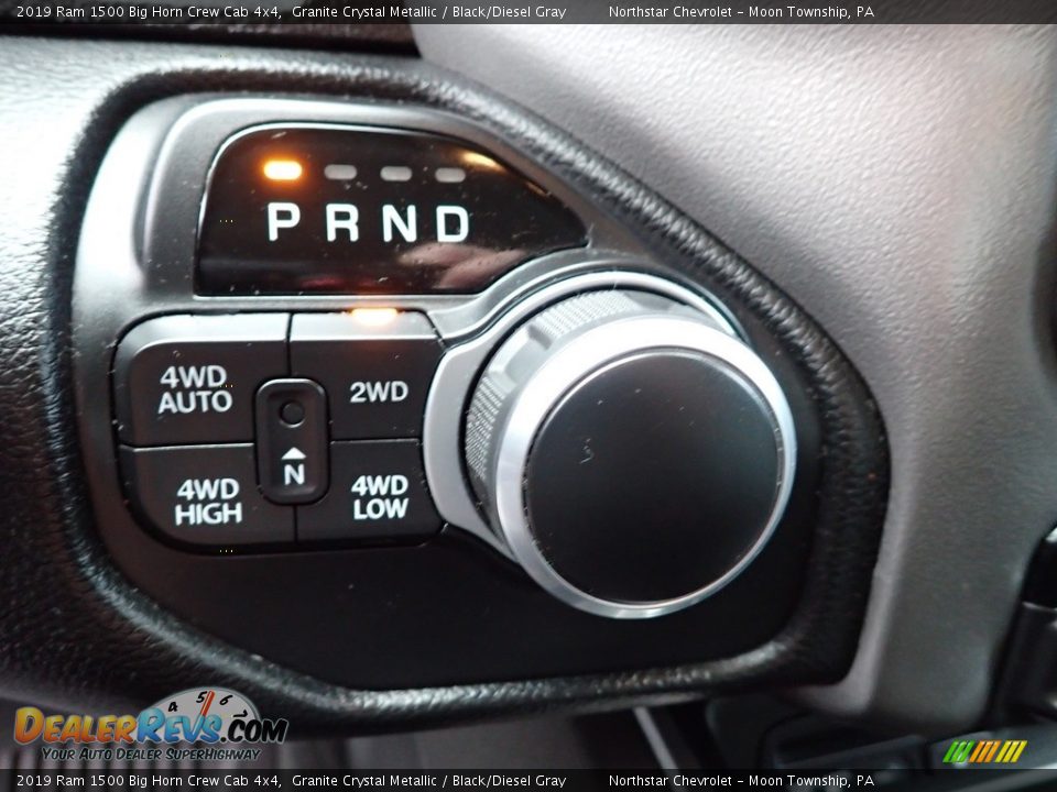 2019 Ram 1500 Big Horn Crew Cab 4x4 Granite Crystal Metallic / Black/Diesel Gray Photo #25