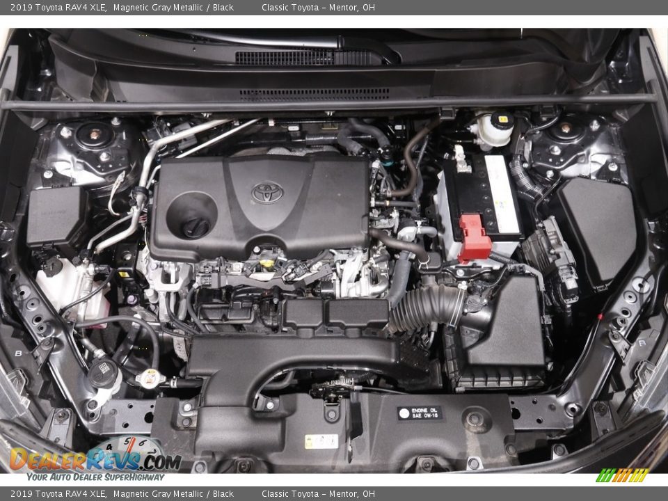 2019 Toyota RAV4 XLE Magnetic Gray Metallic / Black Photo #17