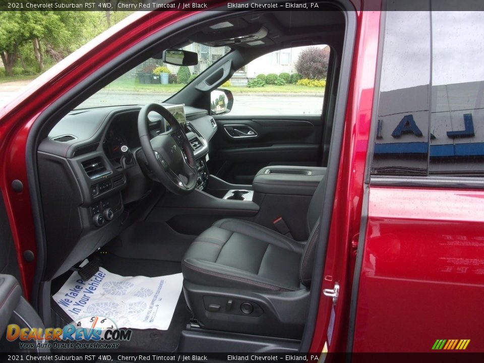 2021 Chevrolet Suburban RST 4WD Cherry Red Tintcoat / Jet Black Photo #13