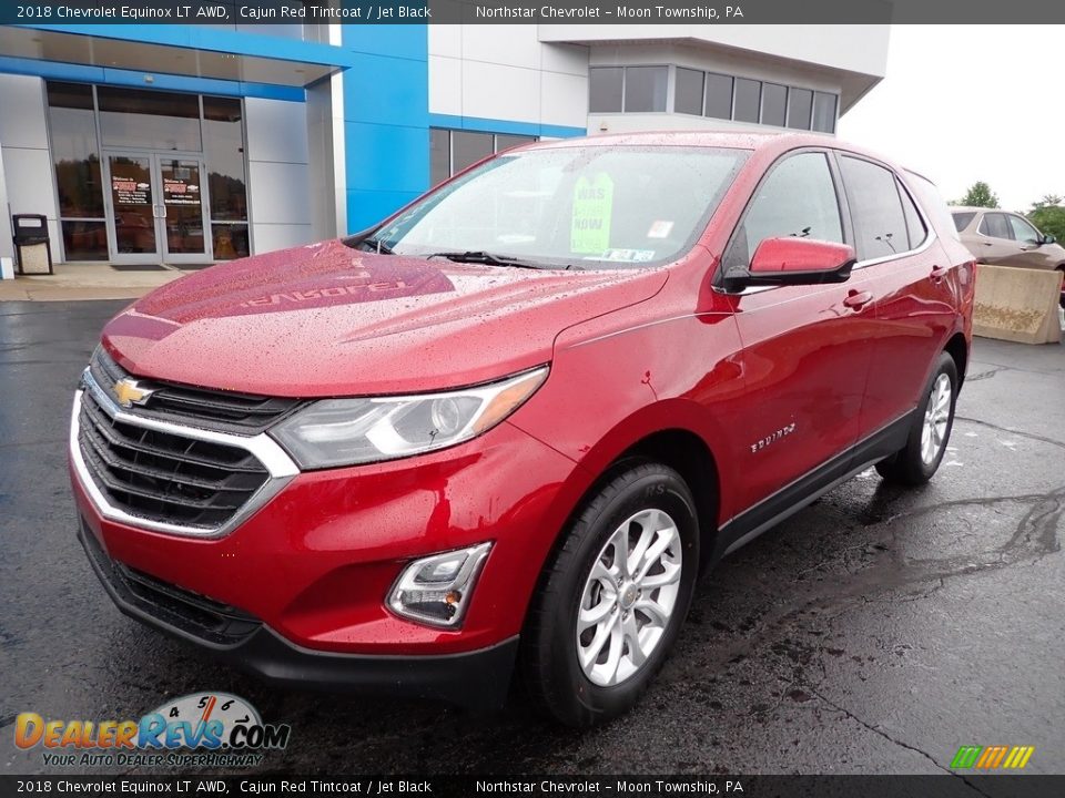 2018 Chevrolet Equinox LT AWD Cajun Red Tintcoat / Jet Black Photo #2