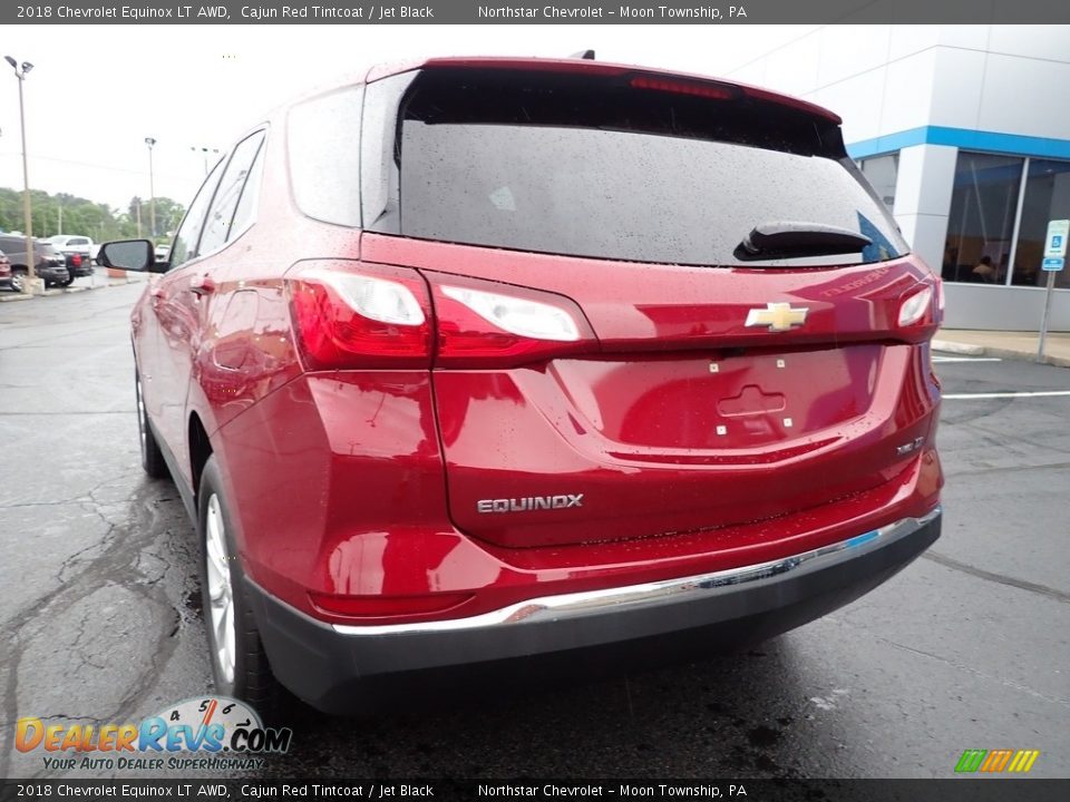 2018 Chevrolet Equinox LT AWD Cajun Red Tintcoat / Jet Black Photo #5