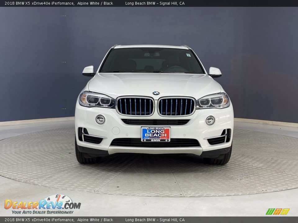 2018 BMW X5 xDrive40e iPerfomance Alpine White / Black Photo #2