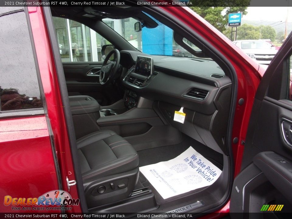 2021 Chevrolet Suburban RST 4WD Cherry Red Tintcoat / Jet Black Photo #18