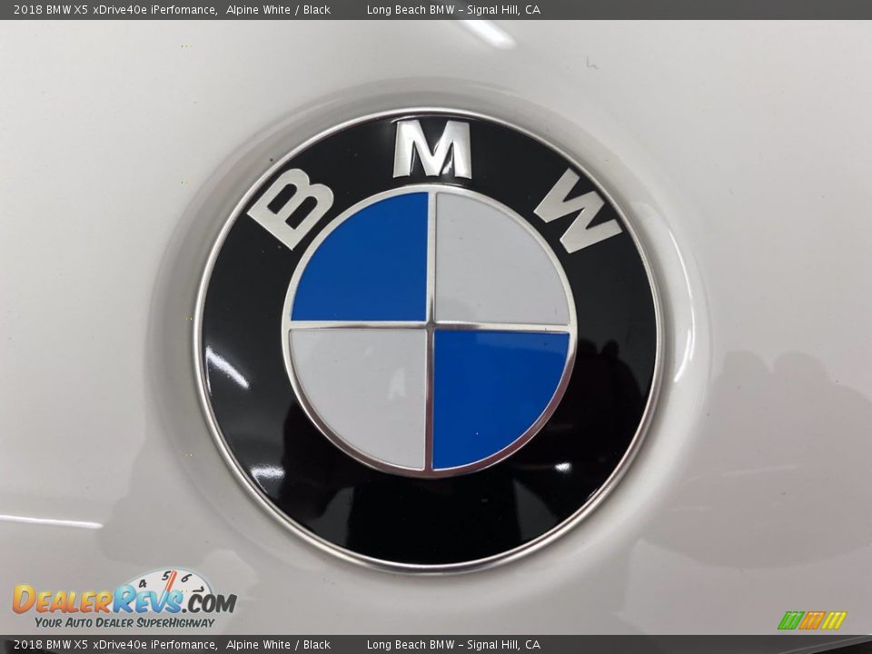 2018 BMW X5 xDrive40e iPerfomance Alpine White / Black Photo #8