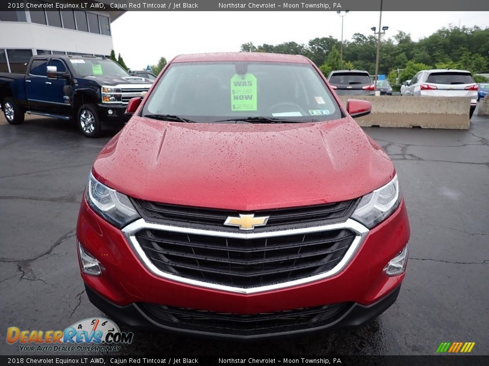 2018 Chevrolet Equinox LT AWD Cajun Red Tintcoat / Jet Black Photo #12