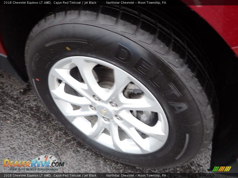2018 Chevrolet Equinox LT AWD Cajun Red Tintcoat / Jet Black Photo #13
